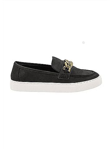 Corkys Women's Chain Reaction Loafers in Black (view 1)