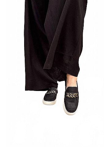 Corkys Women's Chain Reaction Loafers in Black (view 2)