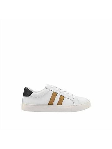 Corkys Women's Showtime Tennis Sneakers in White (view 1)