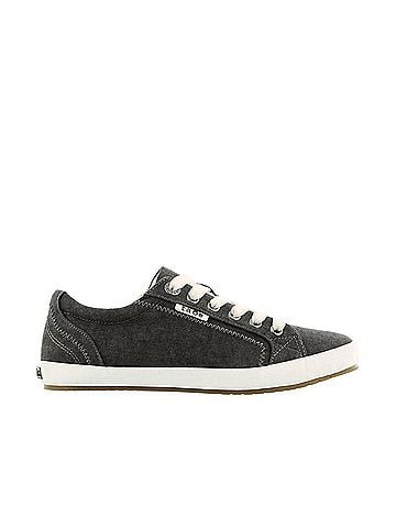 Taos Women's Star Sneakers in Charcoal (view 1)