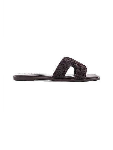 Billini Women's Gordy Sandal in Chocolate Crochet (view 1)