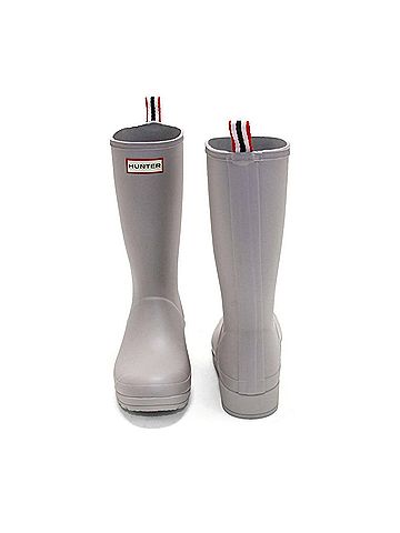 Hunter Women's Original Tall Play Boots in Zinc (view 2)