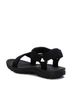 XTI Black Women's Canvas Strap Sandals Size 5 - photo 3