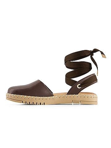 Andrea Women's Textile Ribbon Lace Flats (view 2)