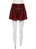 TCEC Red Morgan Sequin Mini Skirt in Maroon Size M - photo 1