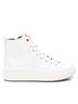 XTI White Women's Canvas Ankle Booties Size 5 1/2 - photo 1