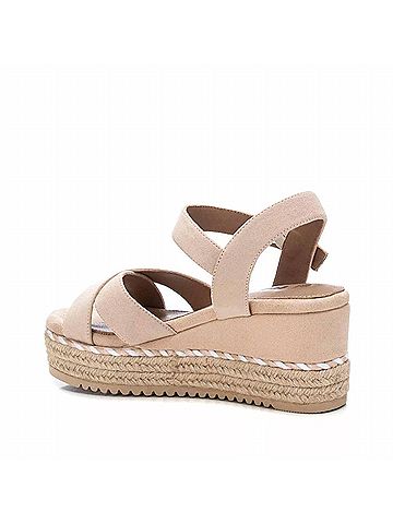 XTI Women's Suede Wedge Sandals (view 2)