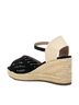 XTI Black Women's Wedge Sandals Size 6 - photo 3
