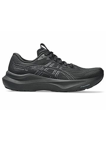Asics Women's Gt-2000 14 Shoes in Black/Graphite Grey (view 1)