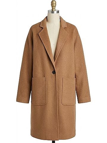 Rails Everest Wool Blend Coat in Camel (view 1)