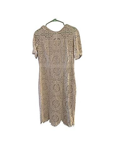 Shoshanna Lace Short-Sleeve Midi Dress Cocktail Dress (view 1)