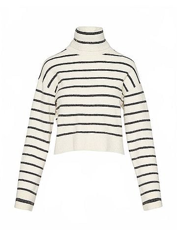 Steve Madden Narsha Sweater in Ivory Stripe (view 1)