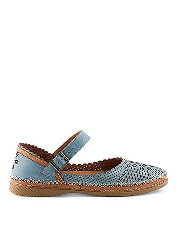 Spring Step Women's Zabelle Shoe in Denim Blue (view 1)