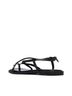 XTI Solid Black Women's Strapped Sandals Size 6 - photo 2