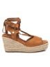 XTI Brown Women's Wedge Sandals Size 7 - photo 1