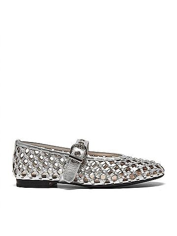 Silent D Women's Blessie Flat Shoes in Silver (view 1)