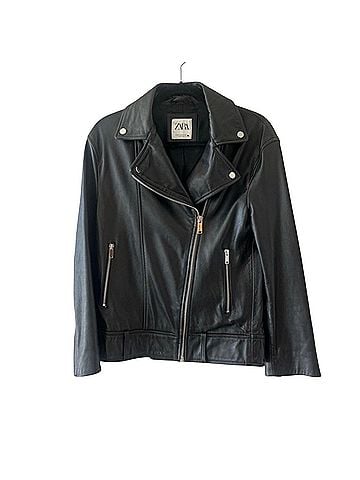 Zara Leather Jacket (view 1)