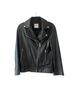 Zara Black Leather Jacket Size XS - photo 1
