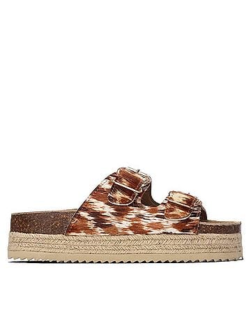 XTI Women's Refresh Leather Sandals in Cow (view 1)
