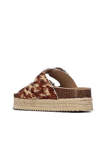 XTI Women's Refresh Leather Sandals in Cow (view 2)