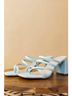 Qupid Blue Women's Kerstin High Heels in Light Blue Size 7 - photo 2