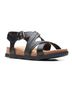Clarks Black Women's Brynn Ave Flat Sandal Size 7 1/2 - photo 1