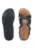 Clarks Black Women's Brynn Ave Flat Sandal Size 7 1/2 - photo 4
