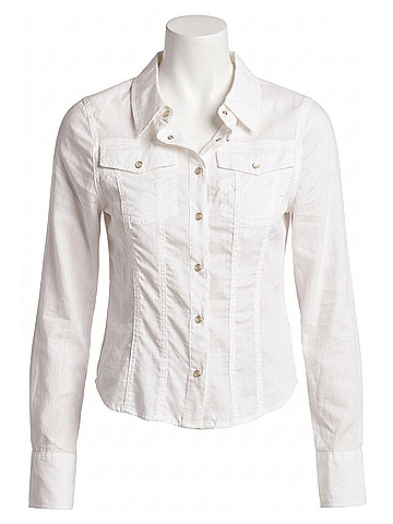 Dear John Uriah Shirt in White (view 1)