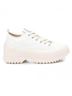 XTI White Women's Canvas Platform Sneakers Size 9 - photo 1
