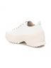 XTI White Women's Canvas Platform Sneakers Size 9 - photo 3