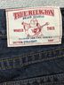 True Religion 100% Cotton Solid Blue Jeans Size 27 waist - photo 8
