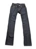 True Religion 100% Cotton Solid Blue Jeans Size 27 waist - photo 1