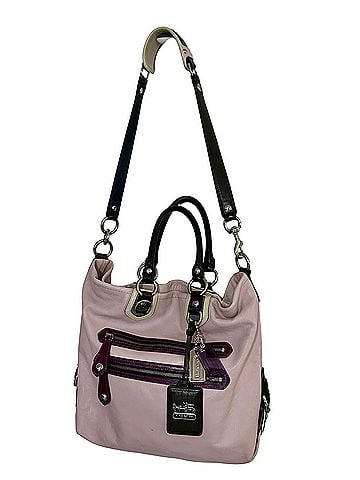 Coach Coach Leatherware Double Zip Satchel. Leather Tote (view 1)