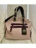 Coach 100% Leather Pink Purple Blue Leather Tote One size - photo 3