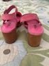 Charlotte Stone Solid Red Pink Mule/Clog Size 10 - photo 9