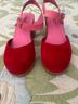 Charlotte Stone Solid Red Pink Mule/Clog Size 10 - photo 6