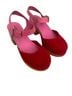 Charlotte Stone Solid Red Pink Mule/Clog Size 10 - photo 1