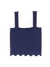 Sandro Solid Blue Tank Top Size M - photo 4