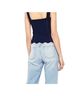 Sandro Solid Blue Tank Top Size M - photo 2