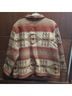 Pendleton 100% Wool Print Red Orange Wool Coat Size XL - photo 5