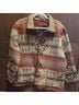 Pendleton 100% Wool Print Red Orange Wool Coat Size XL - photo 4