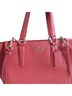 Coach 100% Leather Orange Red Shoulder Bag One size - photo 2