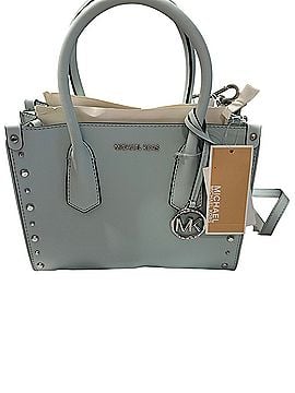 Michael Kors Leather Satchel (view 1)