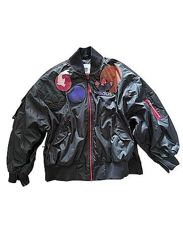 Adidas Lunar New Year Patch Bomber Jacket Jacket (view 2)