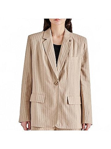 Steve Madden Imaan Blazer in Wood Thrush (view 2)