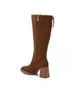 XTI Brown Women's Suede Boots Size 8 - photo 3
