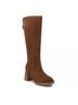 XTI Brown Women's Suede Boots Size 8 - photo 4