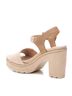 XTI Brown Women's Heeled Sandals Size 6 - photo 3