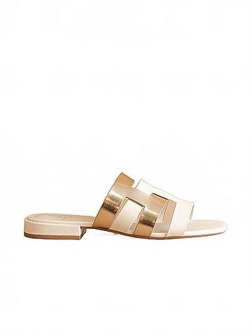 Oasis Society Women's Parker Architectural Flat Summer Sandal (view 1)