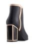 Andrea Black Women's High-Quality Ankle Boot Size 7 - photo 2